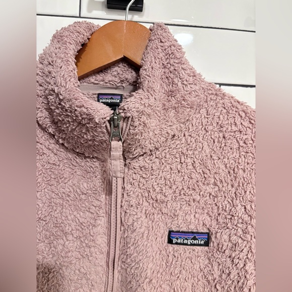 Patagonia Women's Los Gatos 1/4 Zip Fleece Jacket Mauve M - Picture 4 of 8